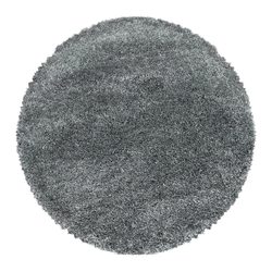 Siva okrogla preproga o 80 cm Fluffy – Ayyildiz Carpets