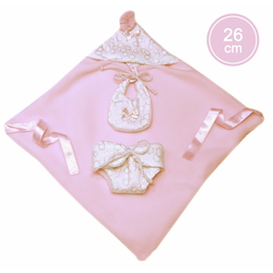 Llorens M26-308 oblačila za punčke NEW BORN velikost 26 cm