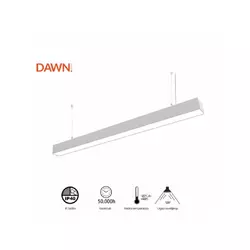 DAWN led svetiljkaLT-T-020-B 40W 4000K bela