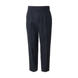 DAN FOX APPAREL Hlače na rob Kadir marine