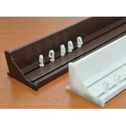 METALPLASTIK PVC GARNIŠNA II KANALA 1.5m BELA