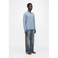 BOSS Majica Passerby svetlo modra