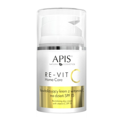 RE-VIT C HOME CARE - Revitalizirajuća dnevna krema sa vitaminom C za lice i zaštitnim faktorom SPF 15 50 ml | APIS COSMETICS | Kozmo