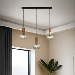 Opviq Luster Hena-52-03, O19, 11,5cm, IP20 Crno-smeđi