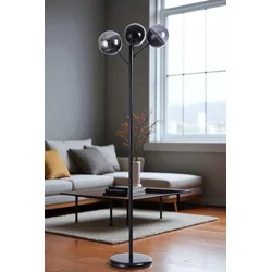 Opviq Podna lampa 8948-3, Crna