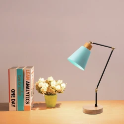 Opviq Stona lampa E27 Socket, Tirkizna