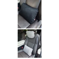 Miniso Set jastuka za vrat i leđa za auto sedište, Sivi