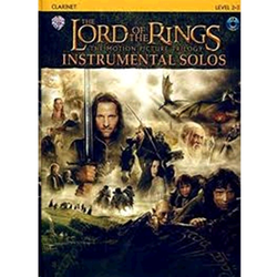 LORD OF THE RINGS CLARINET+CD