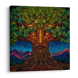Slika drevo življenja pod zvezdami - 30x30