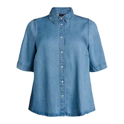 Zizzi Bluza Jthilde svetlo modra