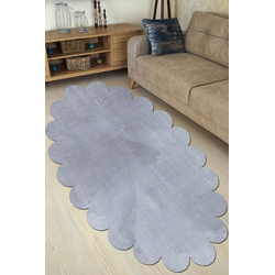 Conceptum Hypnose Tepih Ellipse Daisy, 120x180 cm, Svetlosivi