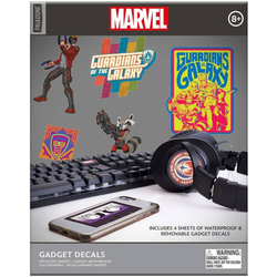 Set of 4 sticker sheets for electronics Marvel: Guardians of the Galaxy 25 stickers