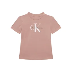 Calvin Klein Jeans Majica Monogram IN0IN00334 Roza Regular Fit