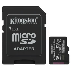 Micro SD Kingston 256GB SDCS3128GB + adapter