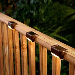 Solarne LED lampe za ogradu – 4 kom