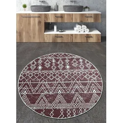 Lessentiel Maison Kupatilski otirač Straordinario, 160cm, Bordo-beli