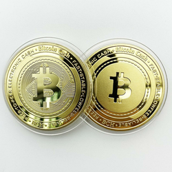 Kovanica Bitcoin CA-13437 - Zlatna / Tip2 KP13437