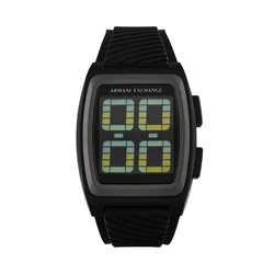 ARMANI EXCHANGE Digitalna ura črna