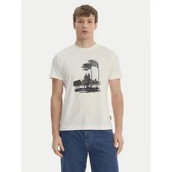 JOOP! Jeans Majica JJJ-Lanakila 30101983 Écru Regular Fit