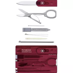 VICTORINOX Višenamenski alat Swisscard, Crvena