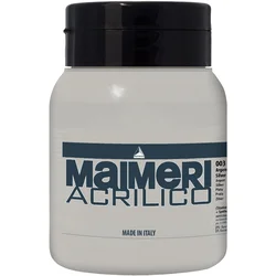 Maimeri Acrilico Akrilna barva Silver 003 500 ml 1 kos