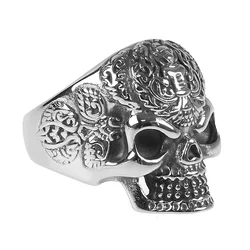 Prstan ETNOX - Skull - 2-SR1174