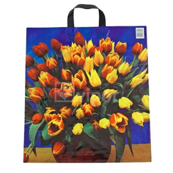 PE vrećica s ručkom 44x50cm Tulipani