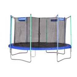trampolin z zaščitno mrežo Hudora 400 cm EN71