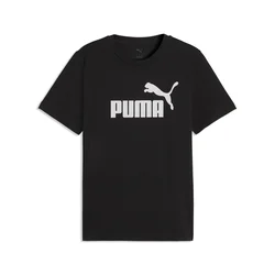 PUMA Essentials Logo Tee Men, Men, Black, M