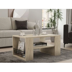 Hanah Home Klub sto Iris, 80x40x50 cm, Krem