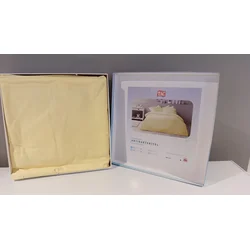 Tac Set posteljine Basic, 200x220cm, Žuti