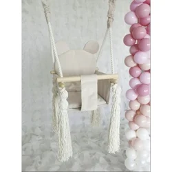 Ljuljaska teddy white ( OUT0082 )