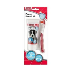 Beaphar Dental kit Puppy - set četkice i paste za zube 50g