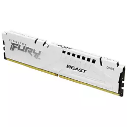 KINGSTON DIMM DDR5 16GB 6000MT/s KF560C36BWE2-16 FURY Beast White EXPO
