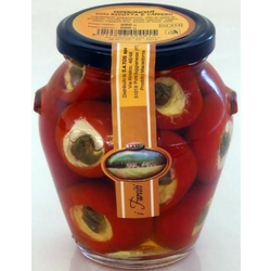 Paprike polnjene s sirom in kaprami 314ml/280g