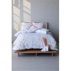 Viktorija Komplet set posteljina za Francuski ležaj Cotton 200x220cm, Sakura Mavi