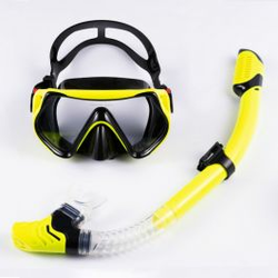 MASKA PLASTIC FULL-DRY SNORKEL SET U