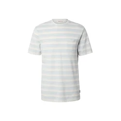 INDICODE JEANS Majica Scotland svetlo modra/bela