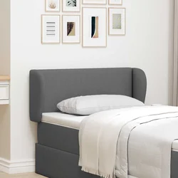 vidaXL Ušesni vzglavnik Dim Siva 40 x 23 x 6 cm blago