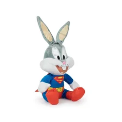 LOONEY TUNES Bugs Bunny plišasta igrača Superman 25cm