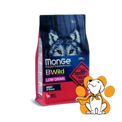Monge Bwild Adult All Breeds Deer 2.5kg, Granule sa Mesom Jelena za Odrasle Pse