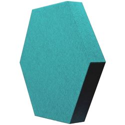 Mega Acoustic HexaPET 7 cm Turquoise Absorpcijska pena