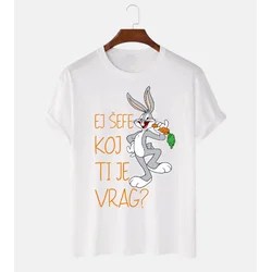 MAFIMI Majica Ej sefe koj ti je vrag, Bela