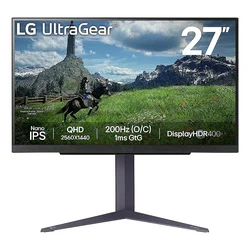 LG Monitor UltraGear 27GS85Q-B, 27, Sivi