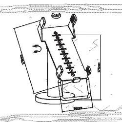 S BOX PTM 03 Nosac za POS terminal