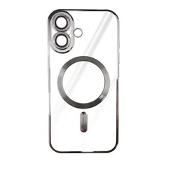 Silikonska Maska Magsafe za Iphone 16/ srebrna