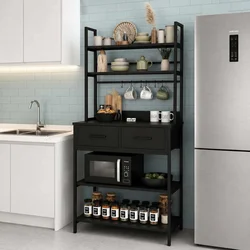 HANAH HOME Kuhinjska polica Frame Black