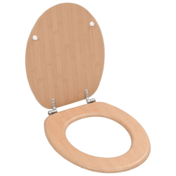 Den Deska za WC školjko z MDF pokrovom dizajn bambusa