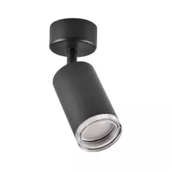 Kupatilsko spot svetlo TURYN 1xGU10/10W/230V IP44 crno