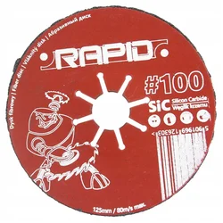 Rapid VLAKNENI DISK 125 mm P100